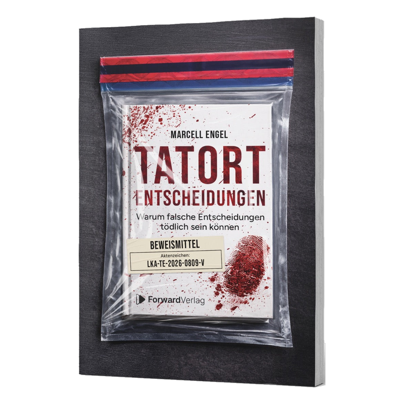 Tatort Entscheidungen – das neue Buch von Marcell Engel